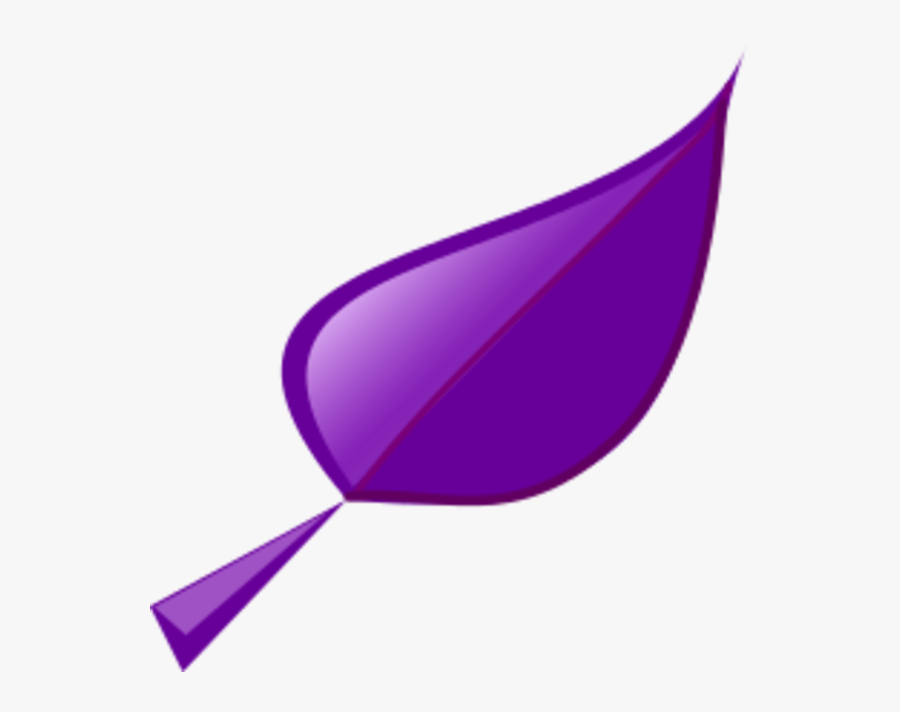 Maple Leaf Clipart Purple - Leaf Clip Art, Transparent Clipart