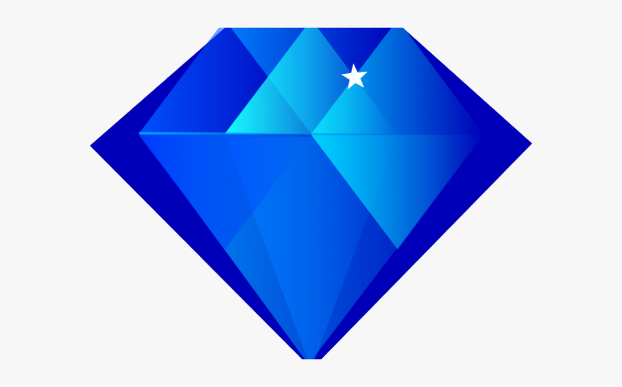 Blue Diamond Clipart, Transparent Clipart