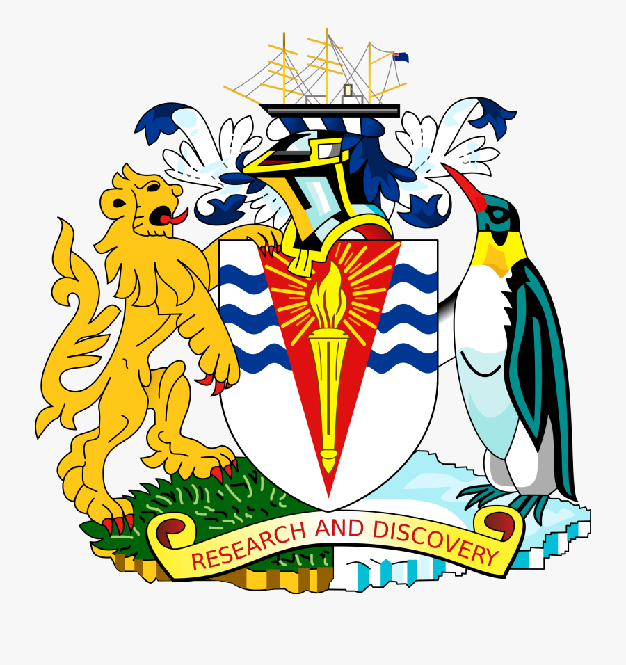 British Antarctic Territory Is A Sector Of Antarctica - British Antarctic Territory Crest, Transparent Clipart