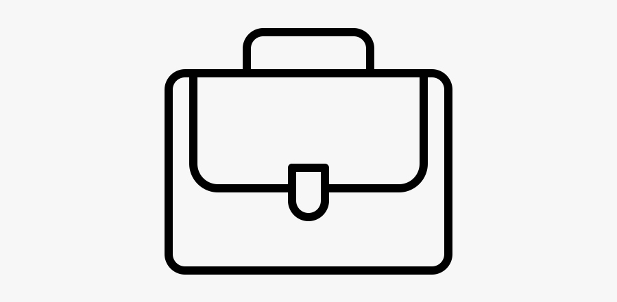 Outline Of School Bag, Transparent Clipart