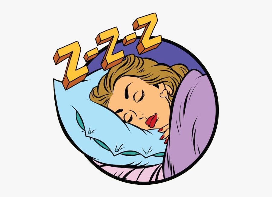 Pop Art Sleeping Girl , Free Transparent Clipart - ClipartKey