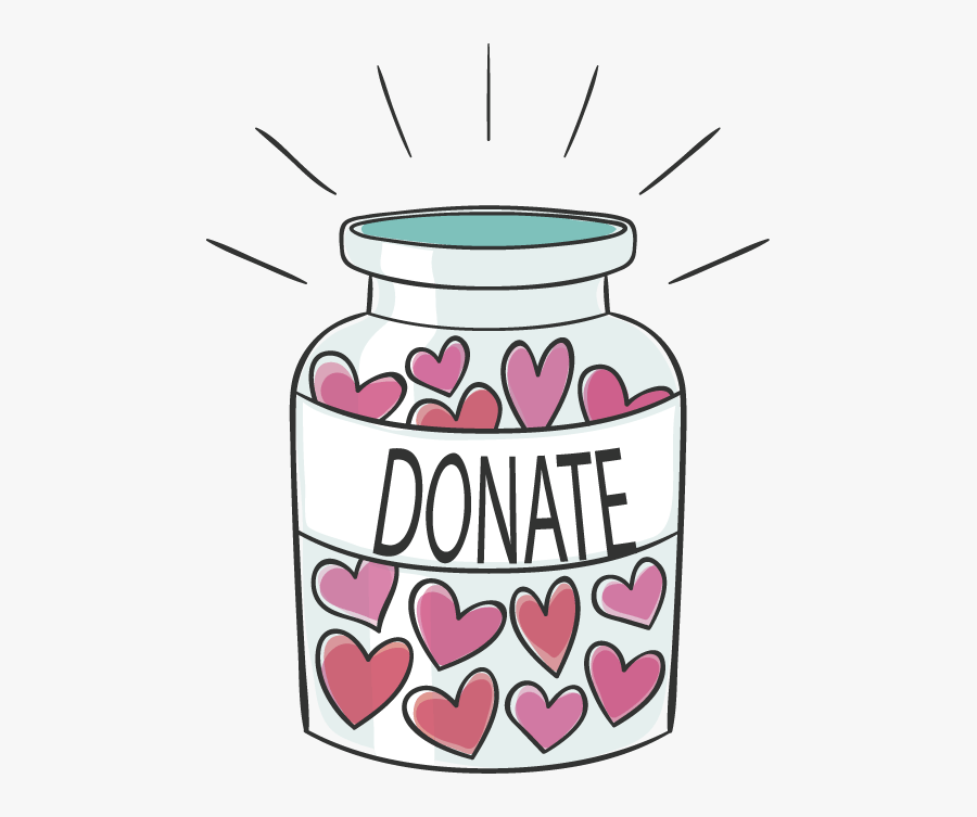 Donation Jar - Donation Jar Clipart, Transparent Clipart