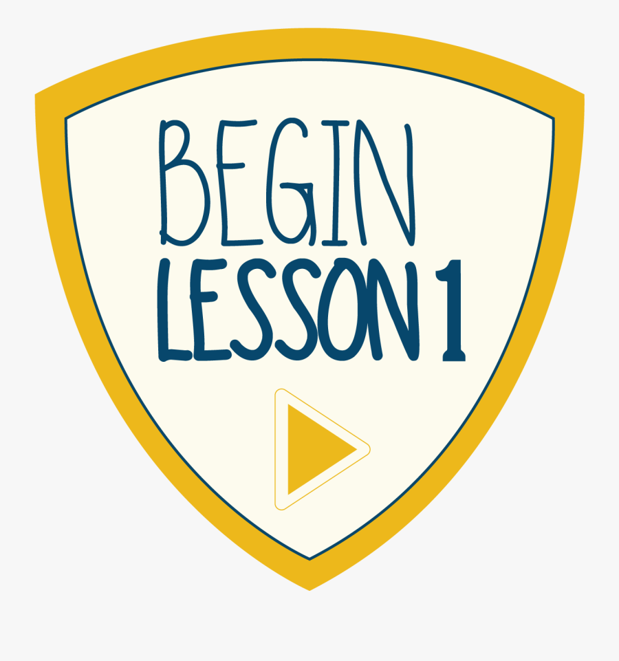 Begin Lesson One - Circle, Transparent Clipart