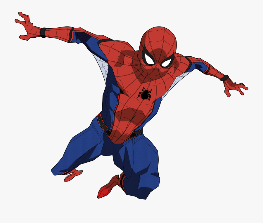 Spider Man Drawing Dynamic Poses - Spider Man Phil Bourassa, Transparent Clipart