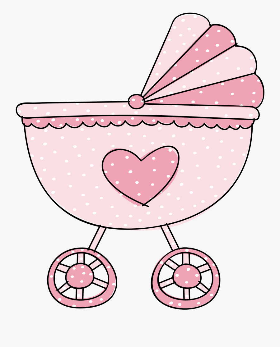 Clip Art Baby Stroller, Transparent Clipart