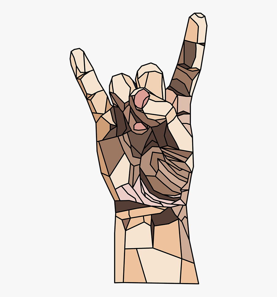 Clip Art Rock Music Symbols - Cartoon, Transparent Clipart
