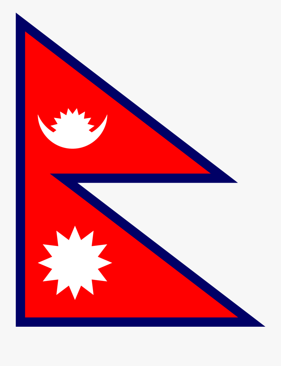 Nepali Flag Png Clipart , Png Download - Make A Nepal Flag, Transparent Clipart