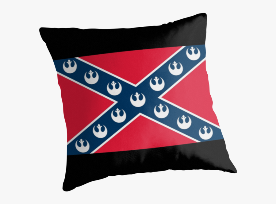Transparent Pillows Png - Confederate Flag Star Wars, Transparent Clipart