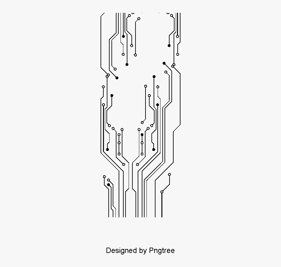 Circuit Diagram Art Wiring Diagram Directory Circuit - Transparent Circuit Board Vector, Transparent Clipart