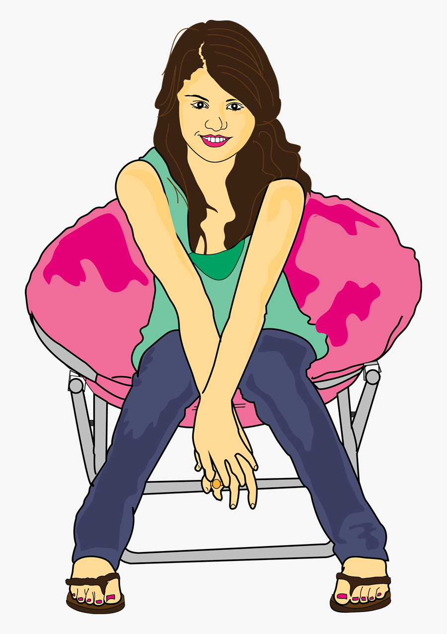 Theatre Clipart Actor Actress - Selena Gomez Clipart, Transparent Clipart