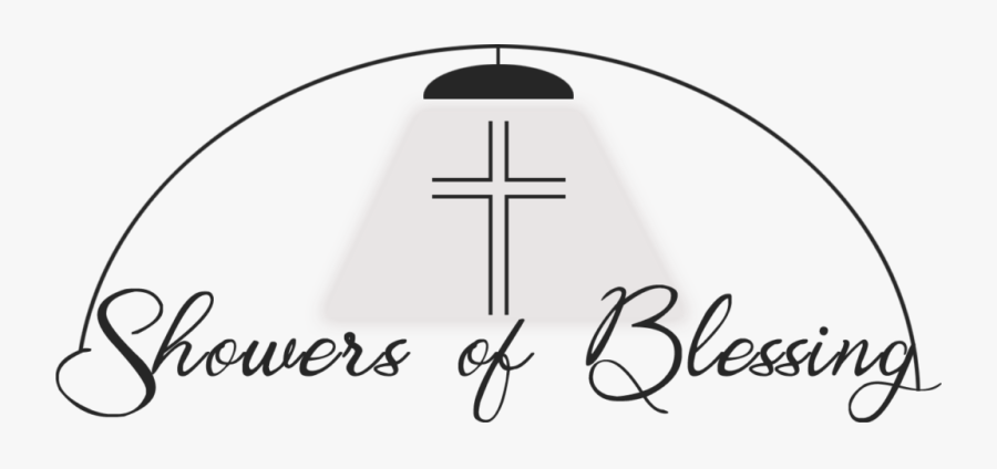 Shower Of Blessing - Cross, Transparent Clipart