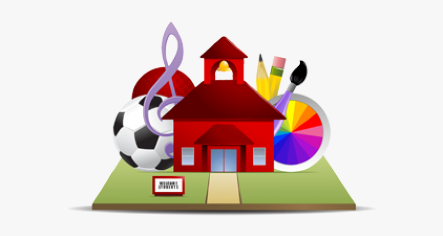 Library Clipart School Facility - Extracurricular Activities Clipart, Transparent Clipart