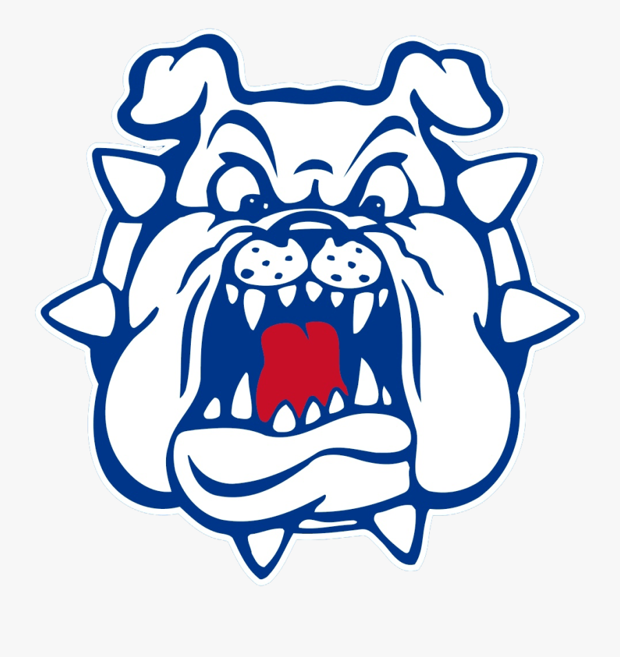 Fresno State Bulldog Logo, Transparent Clipart