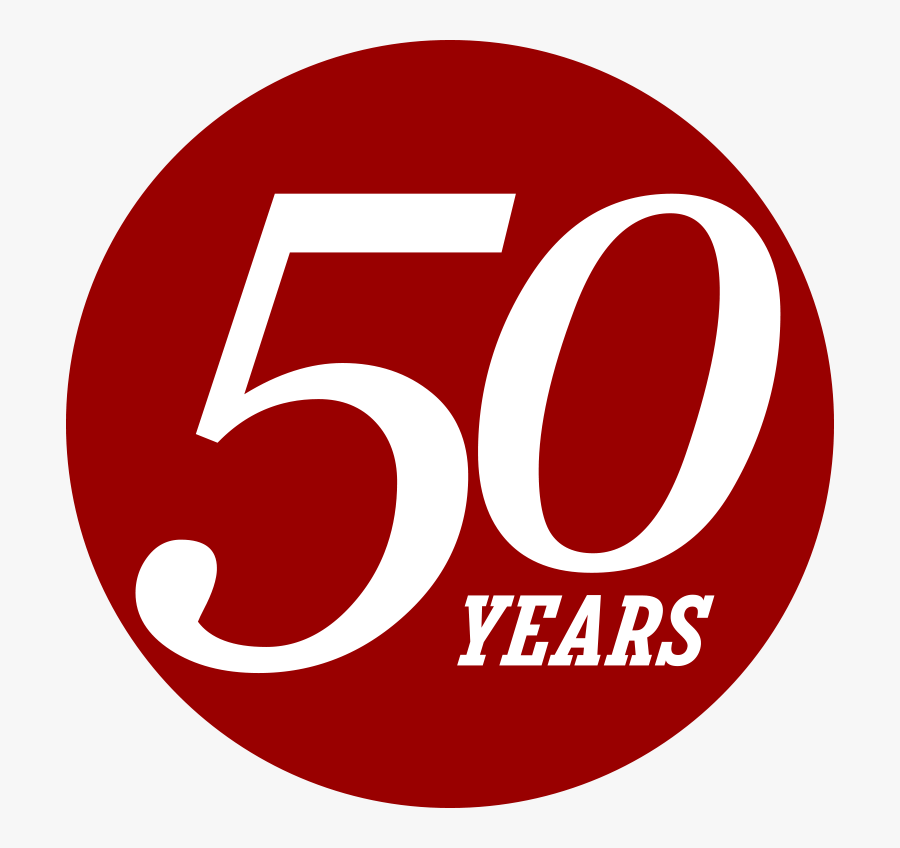 Clip Art 50th Images - 50 Years, Transparent Clipart