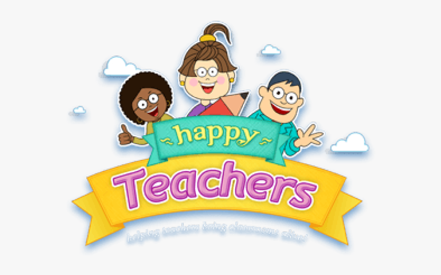 Happy Teacher Cliparts - Clip Art On Teachers Day, Transparent Clipart