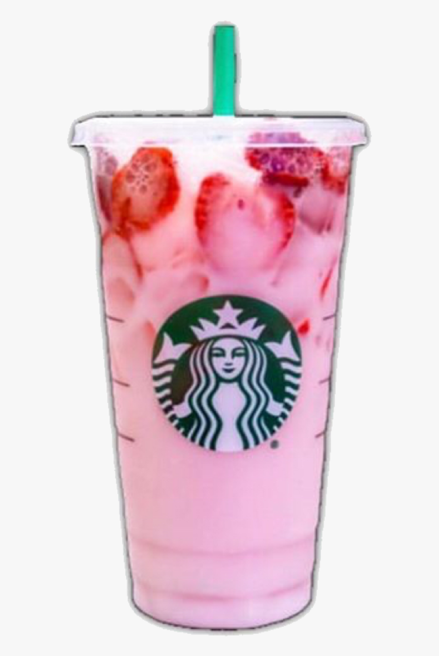 #pink #strawberry #drink #starbucks #coffee #grande - James Charles Starbucks Drink, Transparent Clipart
