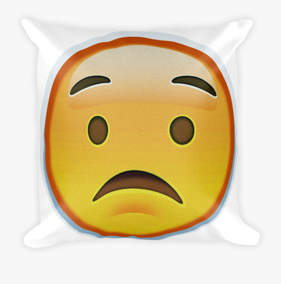 Worried Face - Smiley, Transparent Clipart
