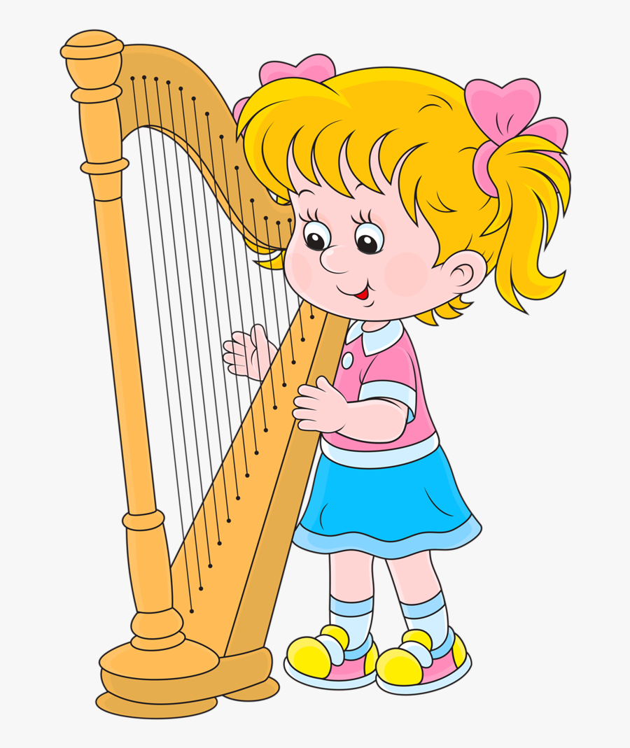 Png Pinterest Clip - Clipart Harp Kid, Transparent Clipart