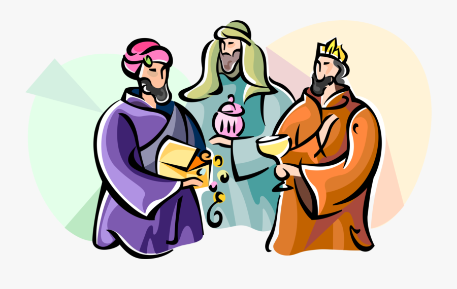 Epiphany Clipart Wise Men - 3 Wise Man Png, Transparent Clipart