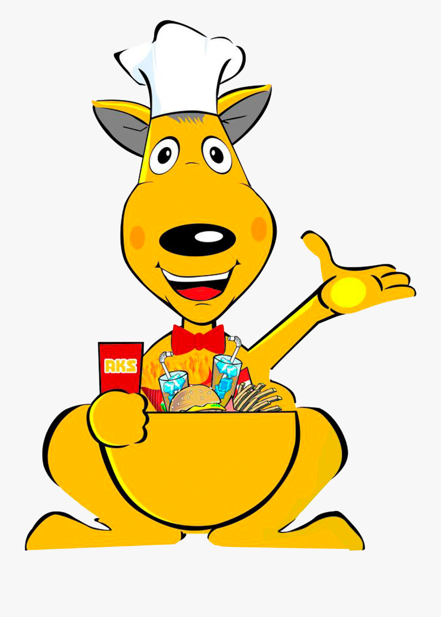 Clip Art Kangaroo Cartoon Images - 卡通 袋鼠, Transparent Clipart