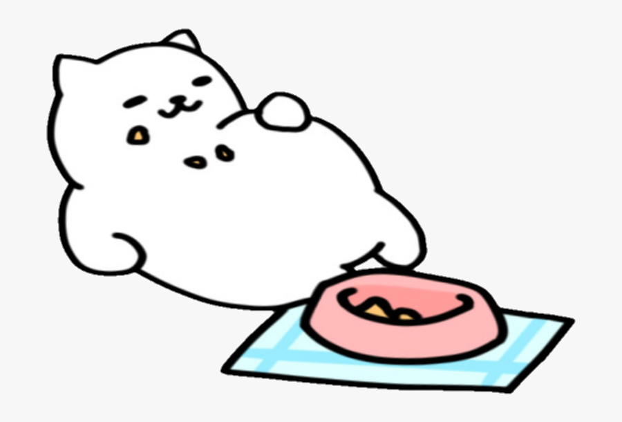 #neko #catfood #yum #cute #sweet #kittylove #kitty - Tubbs Neko Atsume Png, Transparent Clipart