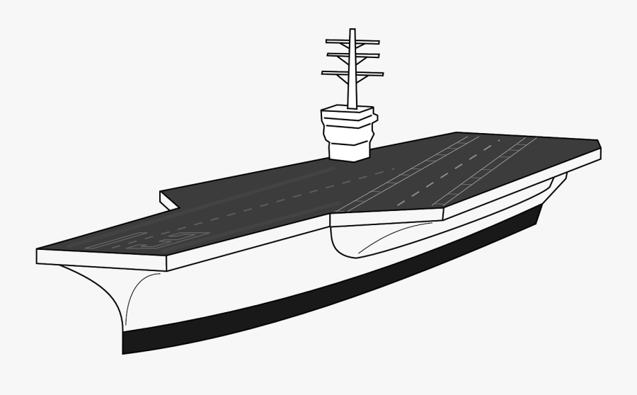 Aircraft Carrier - Aircraft Carrier Clipart, Transparent Clipart