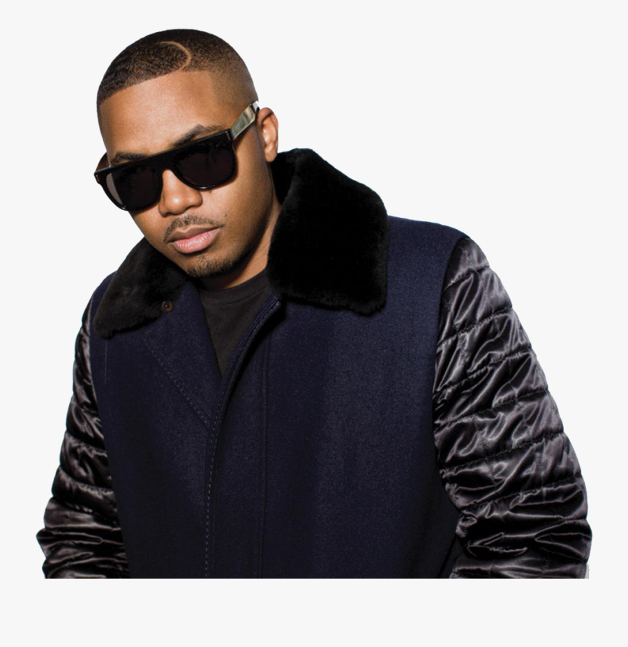 Hair Nas Hairstyle Barber Rapper Png File Hd Clipart - Nas Rapper Png, Transparent Clipart