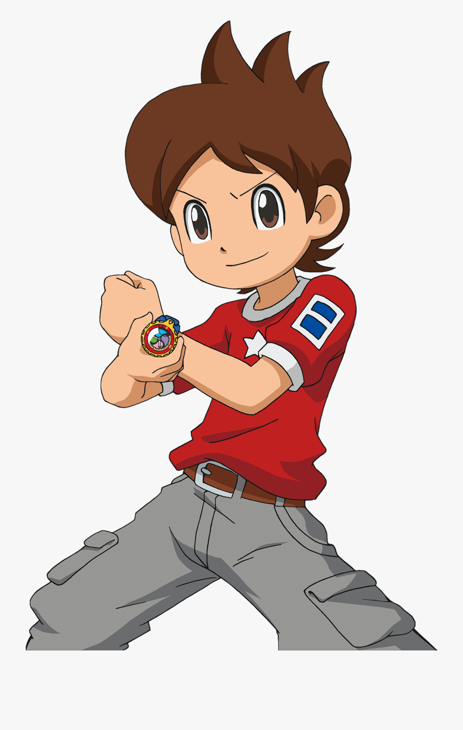 Character,art - Yo Kai Watch 2 Nate, Transparent Clipart