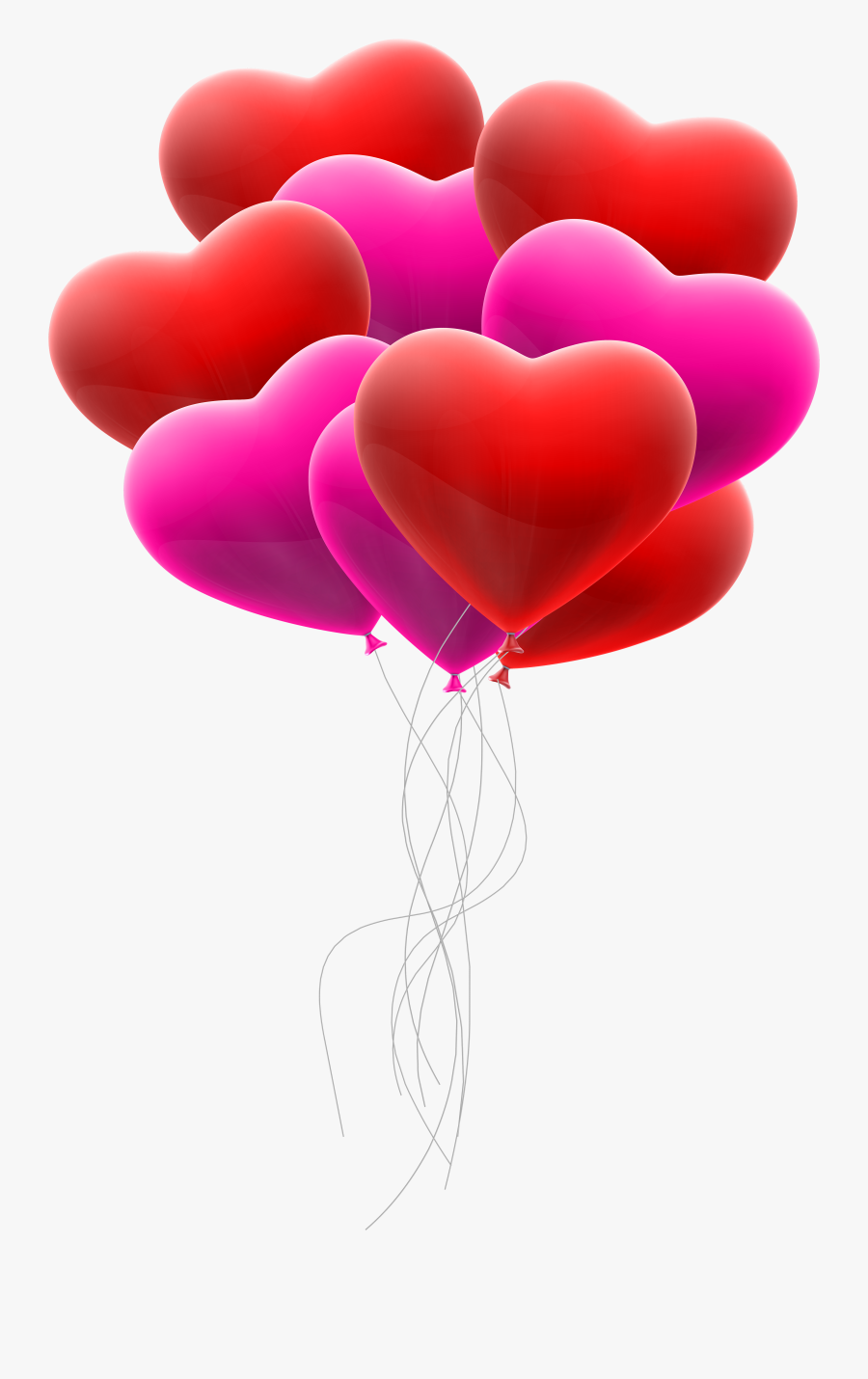 Bunch Transparent Clip Art - Heart Pink Emoji Transparent Background