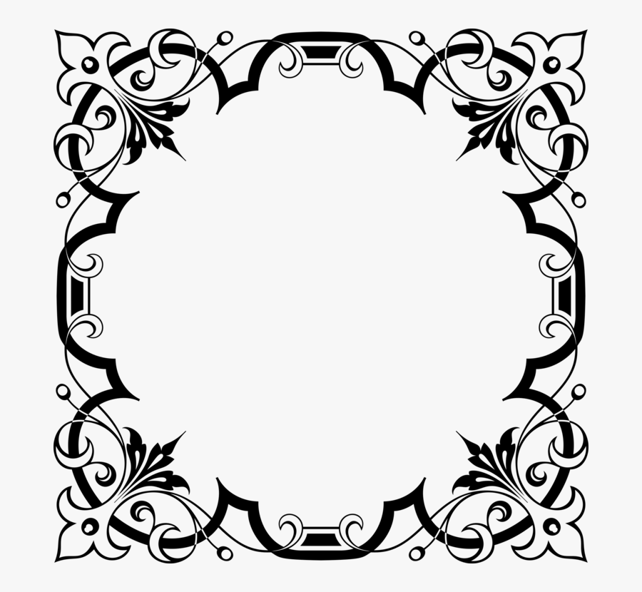 Transparent Fancy Frame Clipart - Transparent Background Gold Frame, Transparent Clipart