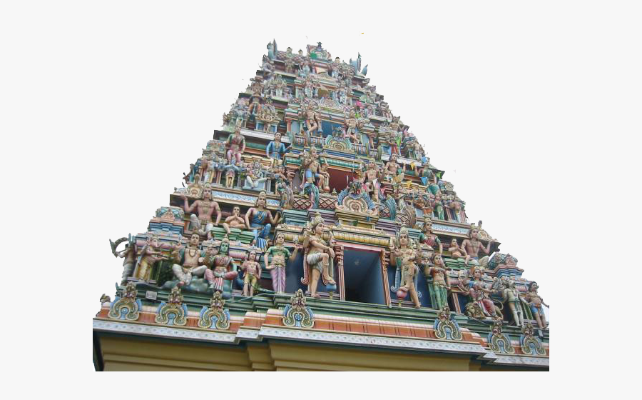 Temple Gopuram Clipart - Hindu Temples In Malaysia, Transparent Clipart
