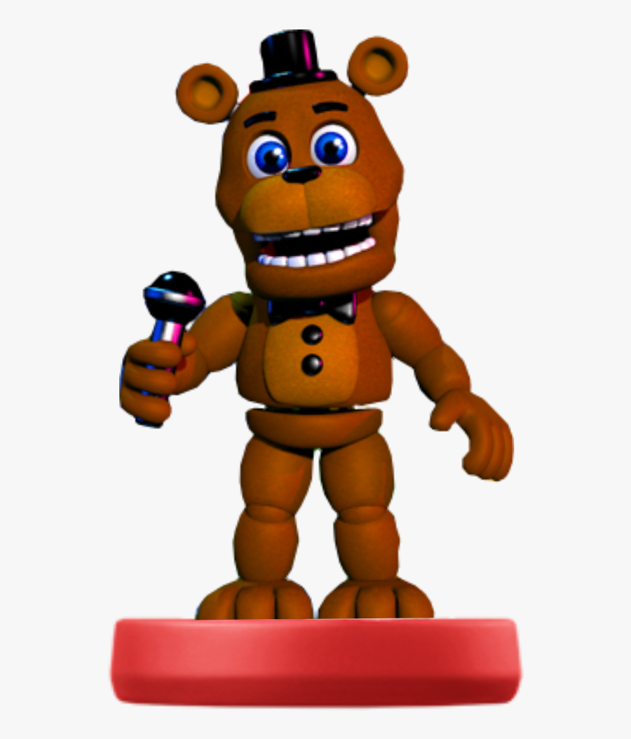 For Some Reason I See The Adventure Characters As Amiibos - Fnaf World Fredd, Transparent Clipart