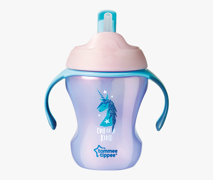 Trainer Straw Pink - Tommee Tippee Straw Cup, Transparent Clipart