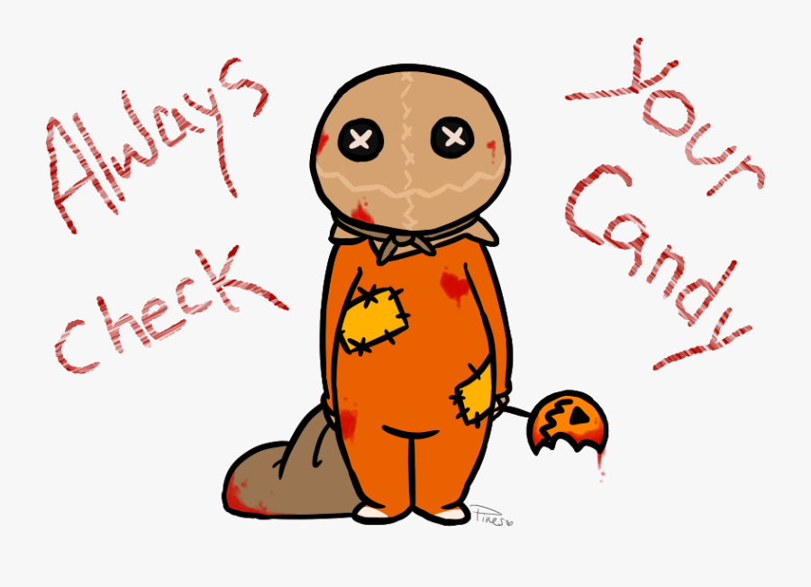 Movie Clipart Treat - Sam Trick R Treat Clipart, Transparent Clipart