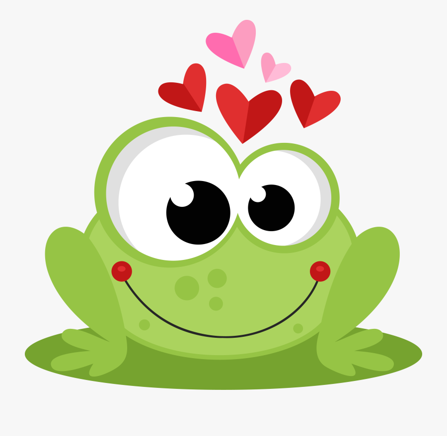 Frog In Love Clipart , Png Download - Frog In Love, Transparent Clipart