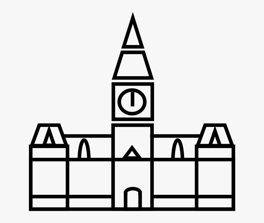 Transparent Town Hall Png - Manchester Town Hall Icon, Transparent Clipart