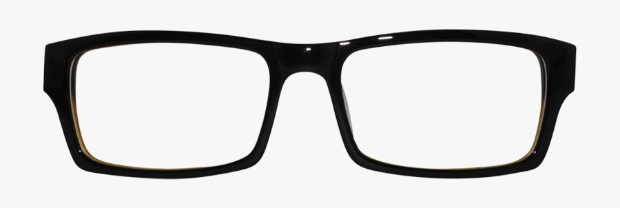 Spectacle - Black Frame Glasses Png, Transparent Clipart