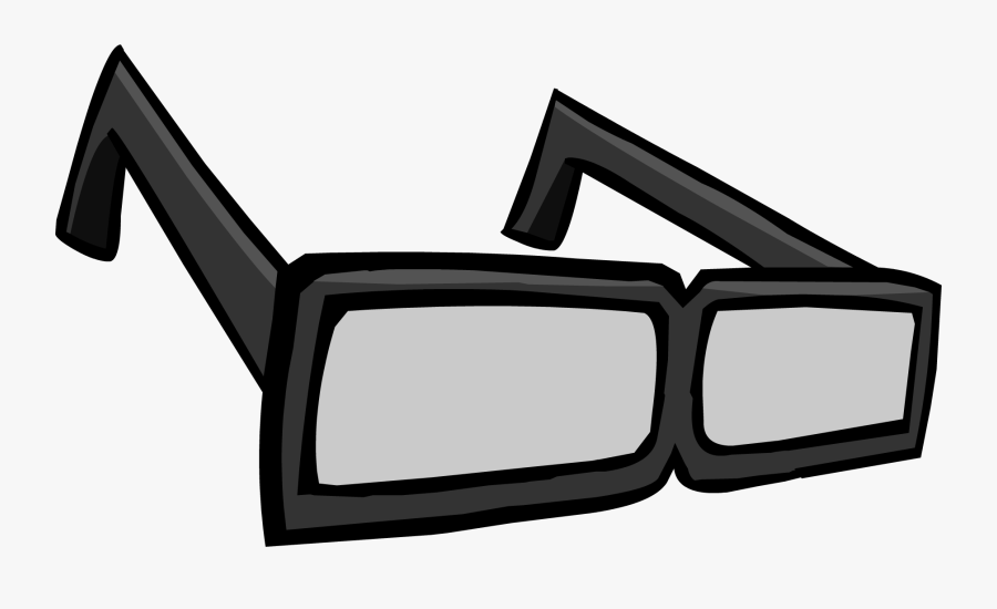 Club Penguin Óculos - Glasses Club Penguin, Transparent Clipart