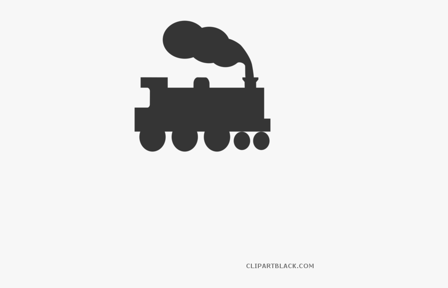 Silhouette Clipart Train, Transparent Clipart