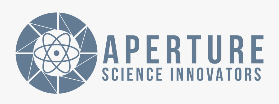 Aperture Science Logo Png Transparent & Svg Vector - Aperture Science Logo, Transparent Clipart