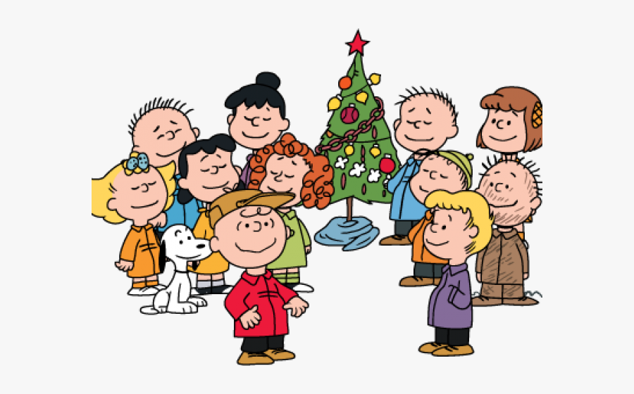 Peanuts Christmas Cliparts - Charlie Brown Christmas Clipart, Transparent Clipart