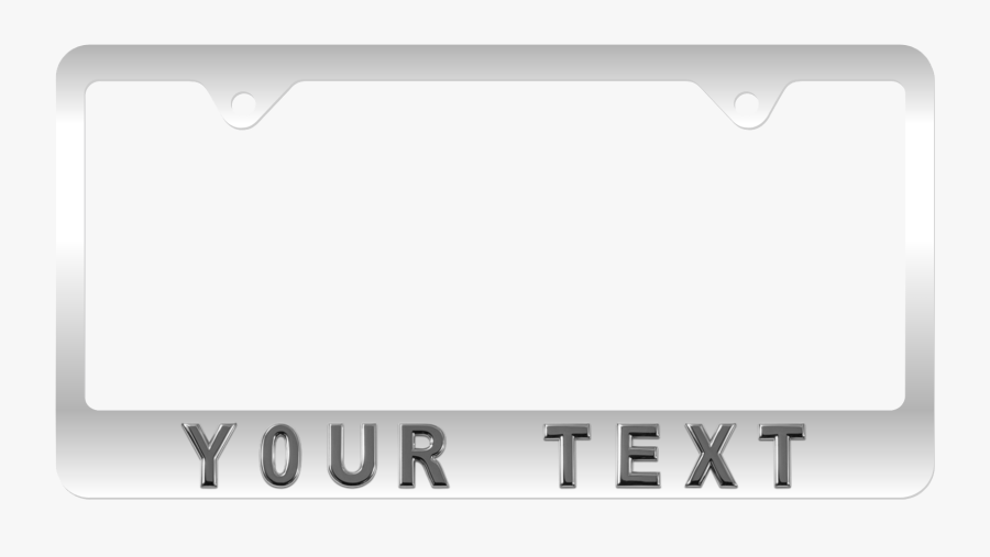 personalize your own license plate