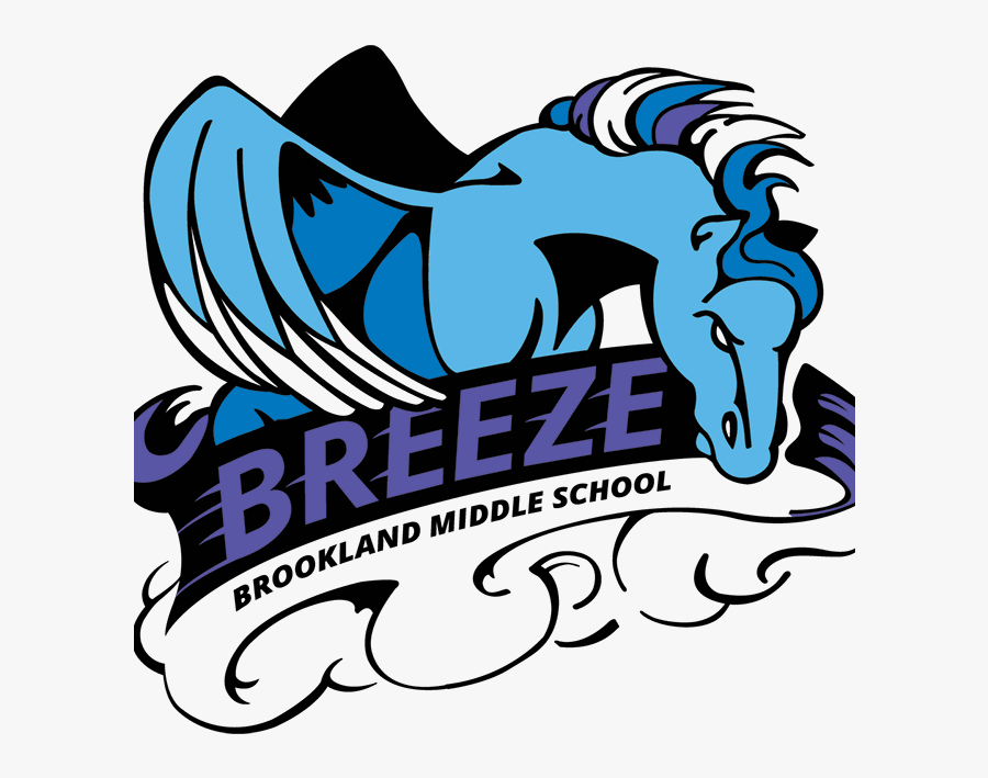 Brookland Middle School Logo, Transparent Clipart