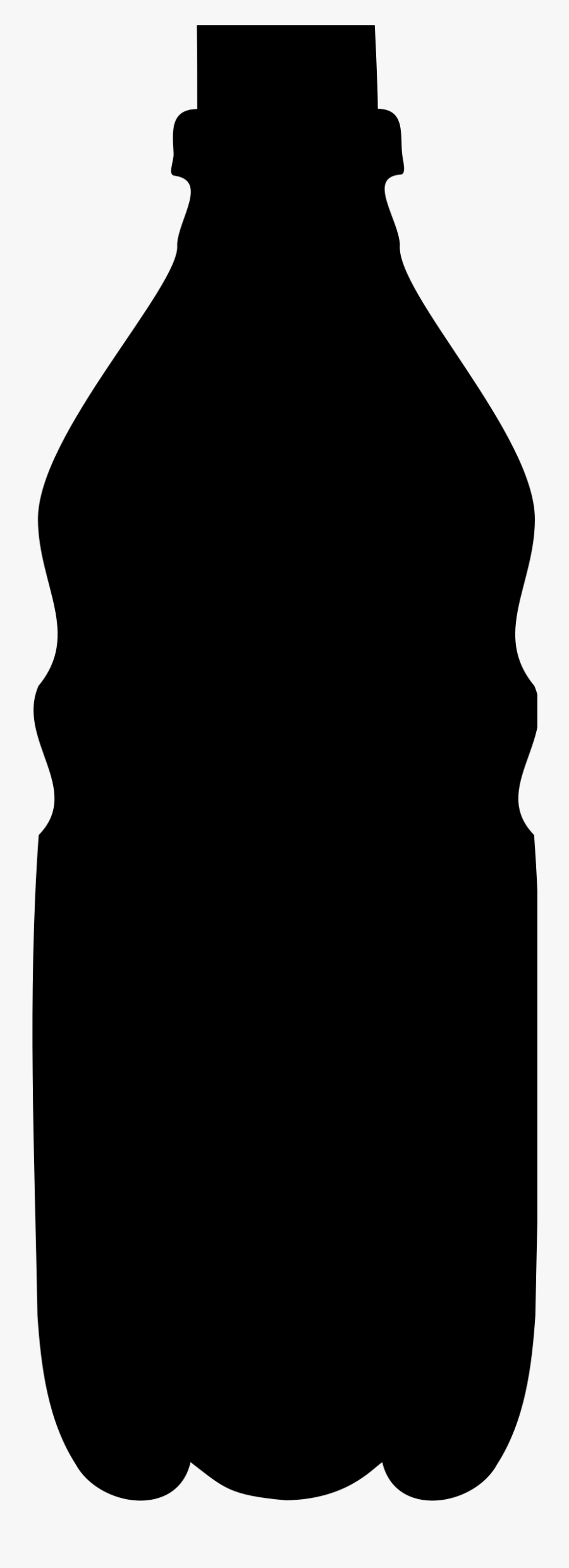 Water Bottle Silhouette Png, Transparent Clipart