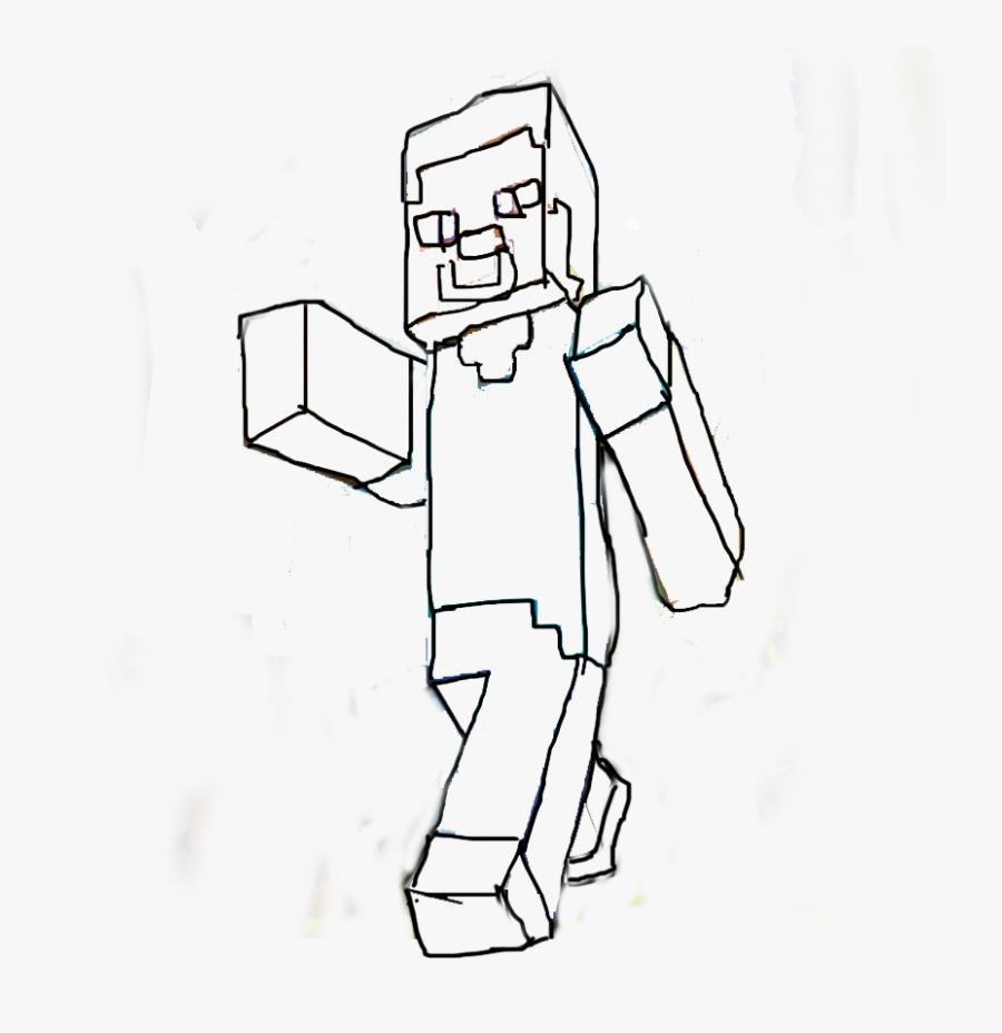 Minecraft Drawing Outline