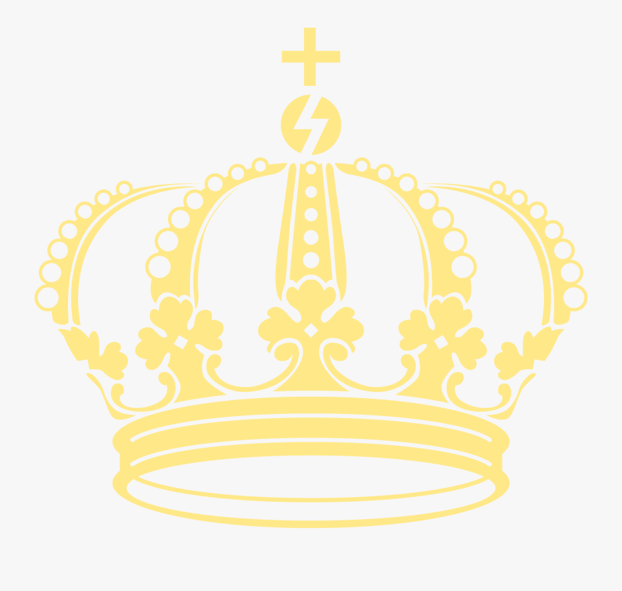Transparent Gold Glitter Crown Clipart - King Crown With Wings, Transparent Clipart