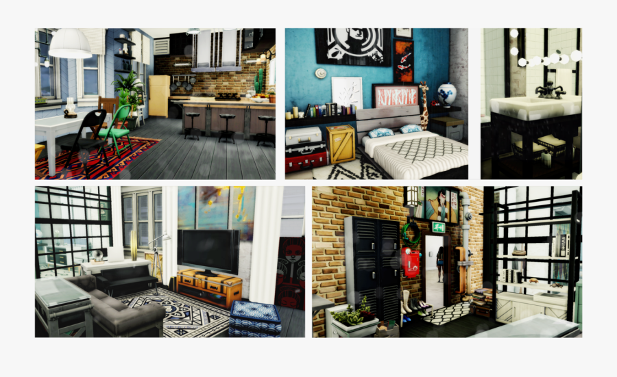 Transparent Rooms Clipart - Living Room, Transparent Clipart