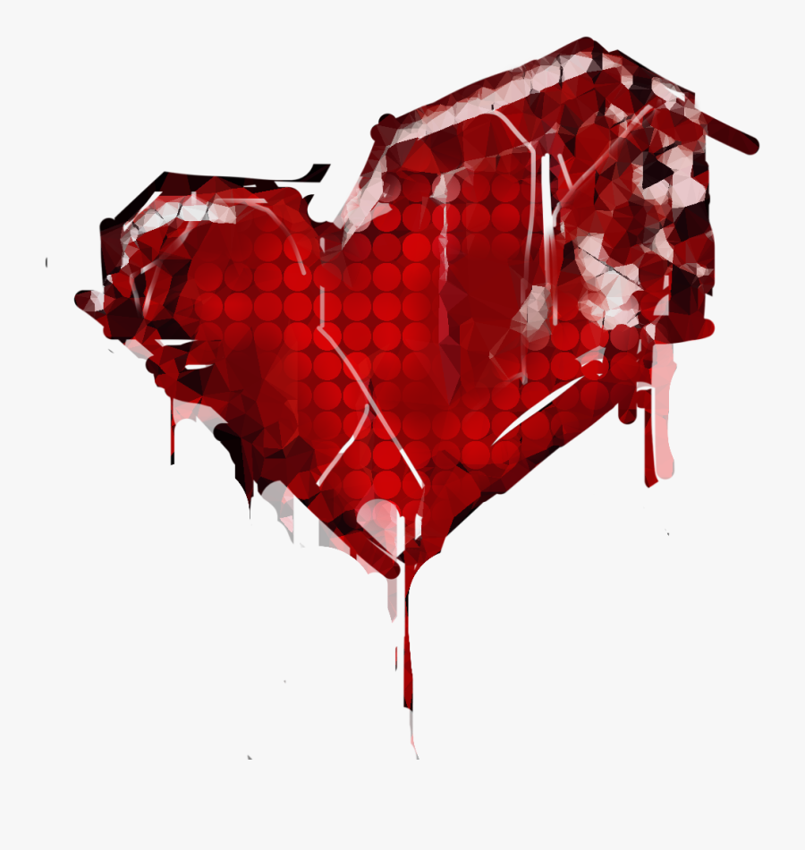 Graffiti Heart Png - - Transparent Real Bleeding Heart, Transparent Clipart