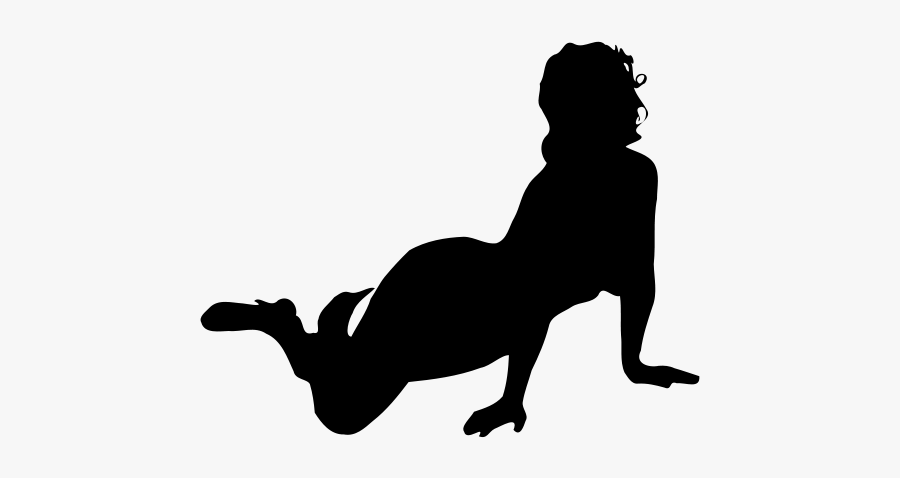 Woman Silhouette 40 - Clip Art, Transparent Clipart