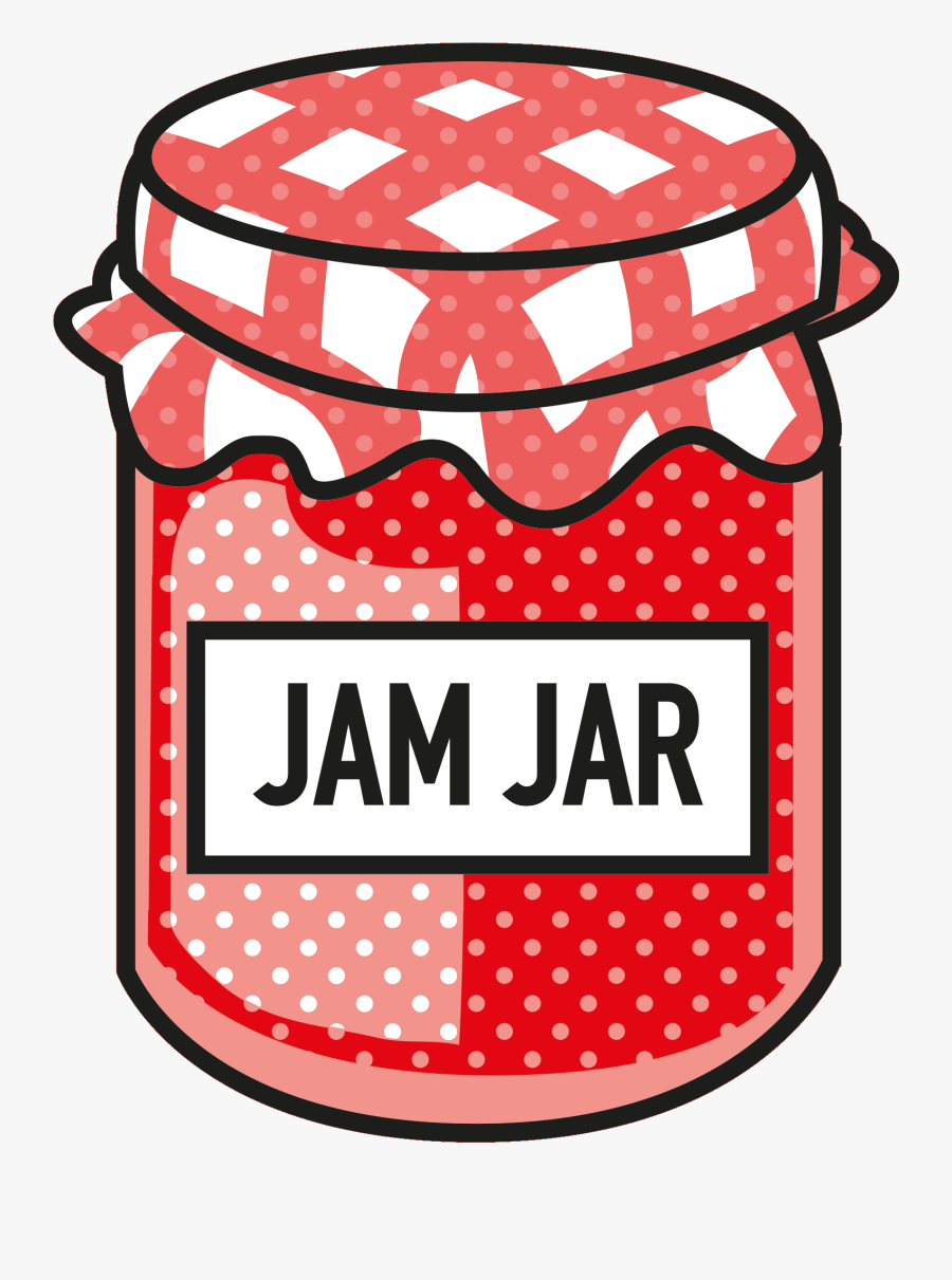 Transparent Canning Jar Clipart - Jam Jar Clip Art , Free Transparent